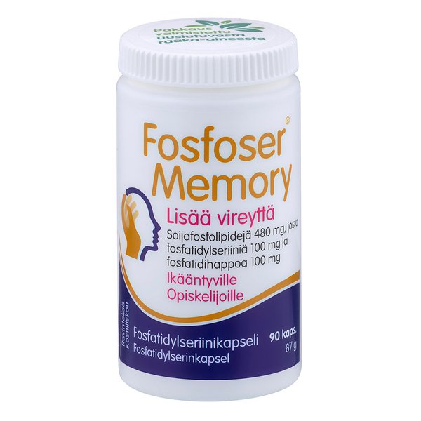 Fosfoser Memory -muistikapseli 90kaps