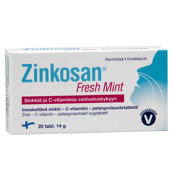 Zinkosan Fresh Mint 20tabl