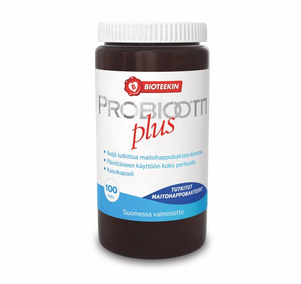 Bioteekin Probiootti Plus 100kaps