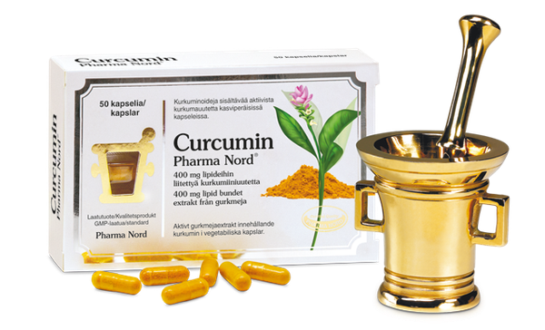 Curcumin Pharma Nord - kurkumiiniuutetta kurkumasta 50kaps