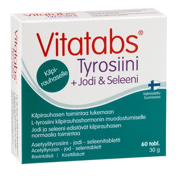 Vitatabs® Tyrosiini + Jodi & Seleeni 60tabl